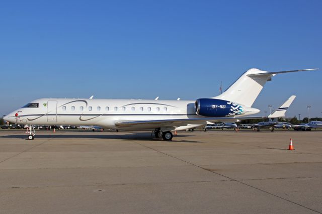 Bombardier Global Express (OY-MSI) - Under the "Vampire" callsign