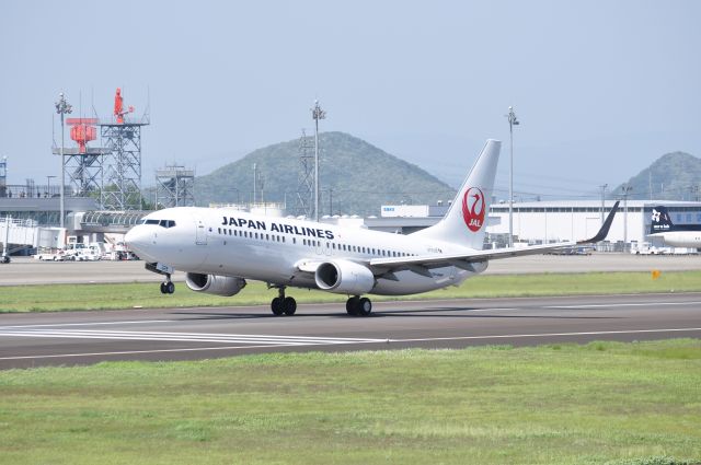 Boeing 737-800 (JA325J) - 強風の中、揺れながらも力強く飛んで行きました。