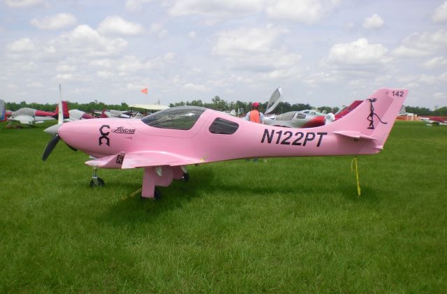 Lancair Legacy 2000 (N122PT) - N122PT - The "Pink Panther" flew from California to Florida for Sun N Fun in 2015.