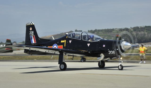 Embraer A-27 Tucano (N208PZ) - Camarillo Airshow 2012