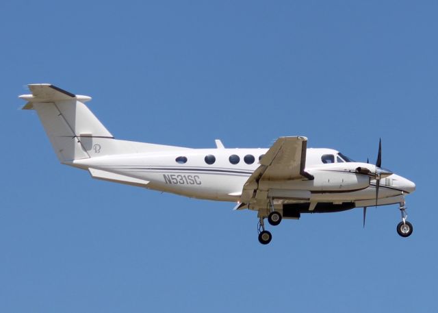 Beechcraft Super King Air 200 (N531SC) - At Shreveport Regional.