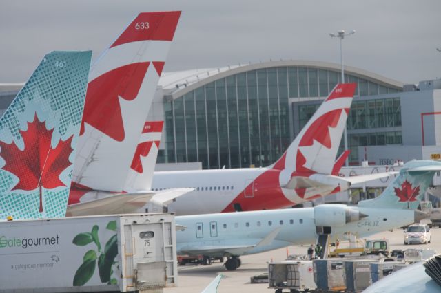 — — - View from T1 at the gate