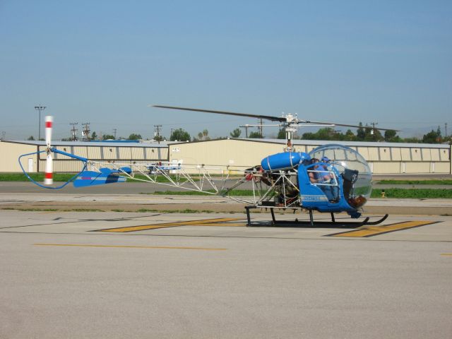 N547SB — - Just after landing at Fullerton