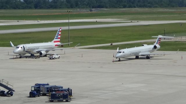 — — - Two Eagles on the hard stand at Omaha. Date - July 4, 2020