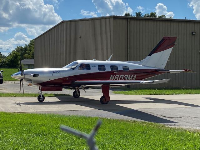 Piper Malibu Meridian (N603MA) - Date Taken: August 7, 2022br /br /I finally got a better picture of this wonderful plane, thank goodness, and the pilot waved at me!