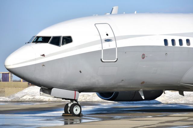 Boeing 737-700 (N834BZ) - The very first Boeing 737 BBJ