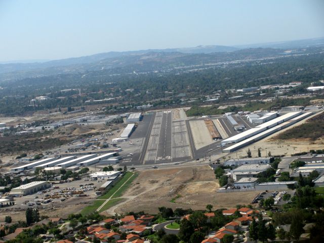 Cessna 175 Skylark (N7688M) - Final at Rwy 24 at Cable Airport Upland CA