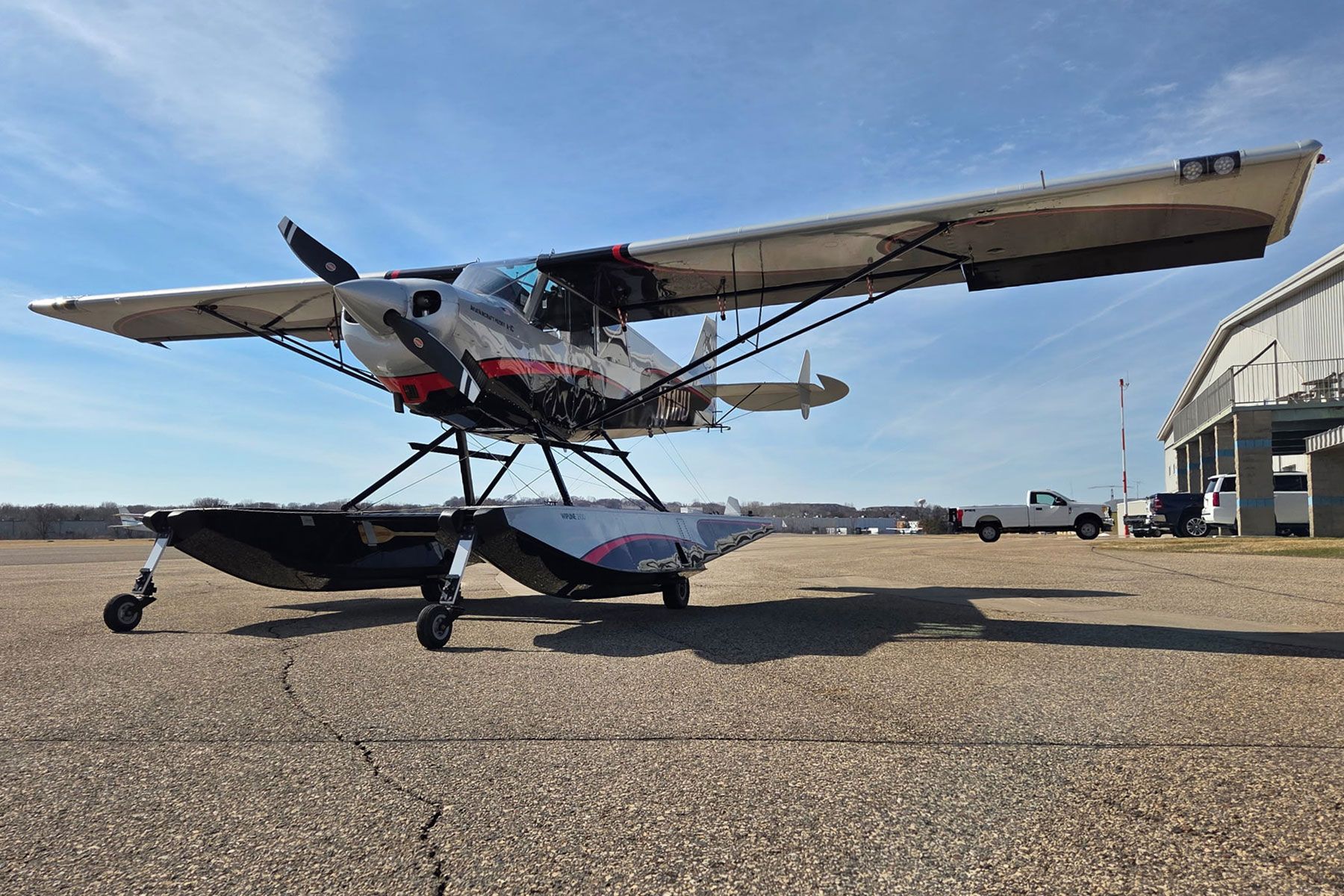 CHRISTEN Husky (N11HU) - New Wipline 2100 Floats on a Husky 180HP A-1C-180