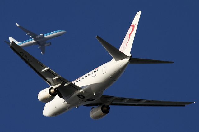 BOEING 737-600 (TS-IOQ) - busy area around Amsterdam Airport Schiphol