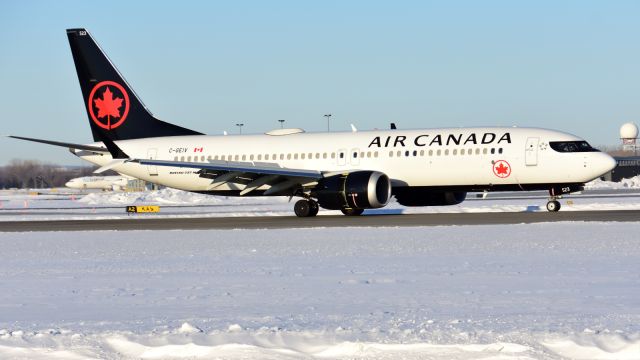 Boeing 737 MAX 8 (C-GEIV) - Training flight arriving from YYZ.