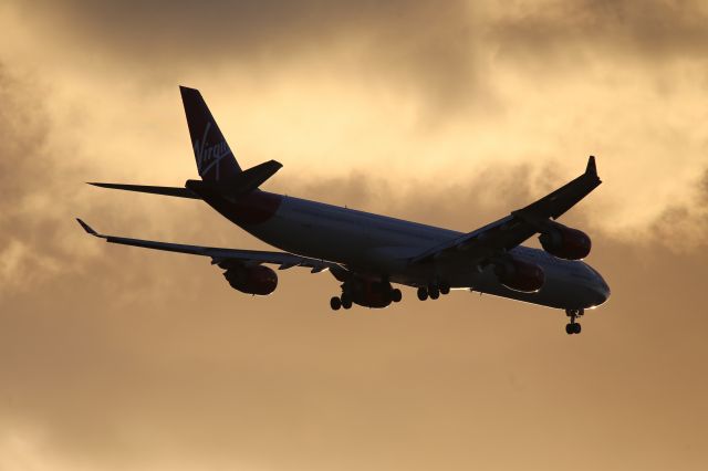 Airbus A340-600 (G-VRED)