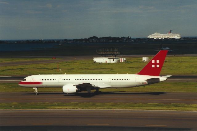 Boeing 757-200 (HB-IEE) - From May 26, 2000