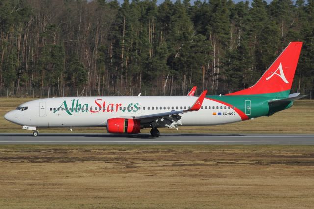 Boeing 737-800 (EC-NGC) - 04. February 2021, arrive from VRN