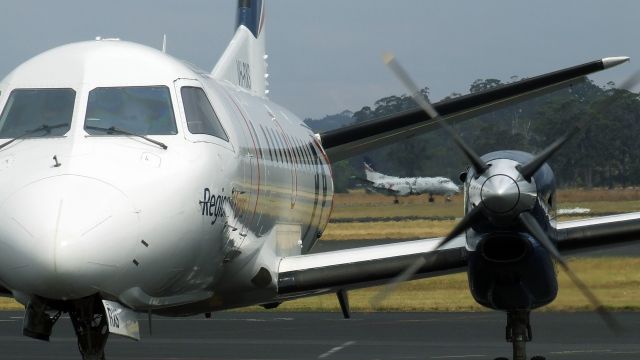 Saab 340 (VH-RXS) - Regional Express SAAB 340B VH-RXS (cn 285) at Wynyard Airport Tasmania 20 January 2020.