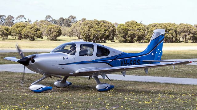 Cirrus SR-22 (VH-SRS) - Cirrus Model SR22 sn 4307 VH-SRS SABC annual fly-in Serpentine 25 th September 2016.