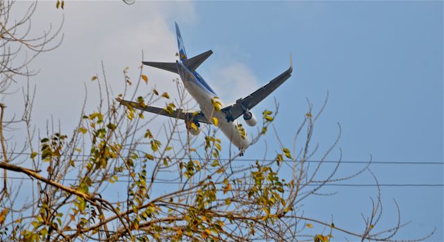 — — - On short finals into MMMX