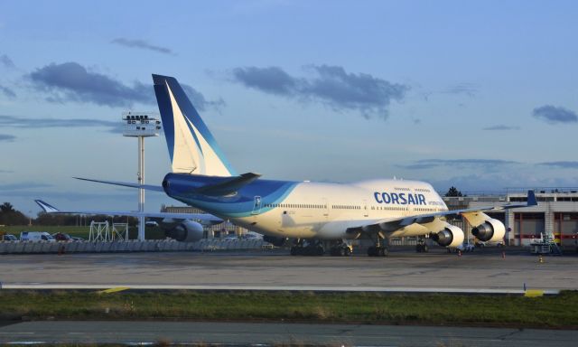 Boeing 747-400 (F-GTUI) - Corsair Boeing 747-422 F-GTUI in Paris Orly 