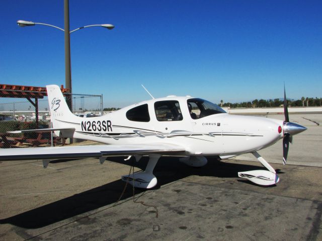 Cirrus SR-22 (N263SR) - Parked at Fullerton