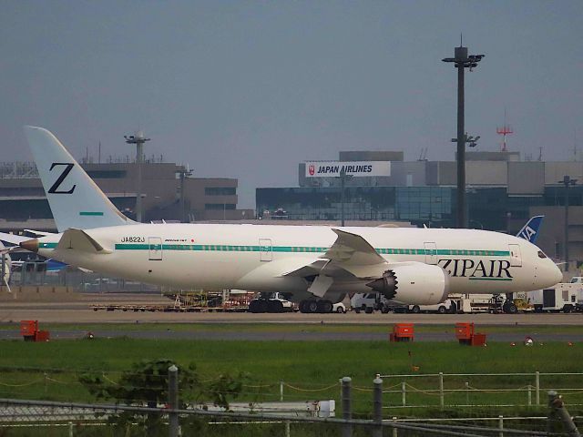 Boeing 787-8 (JA822J) - I took this picture on Oct 28, 2019.