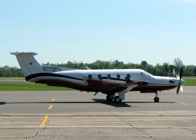 Pilatus PC-12 (N770FL) - At Downtown Shreveport.