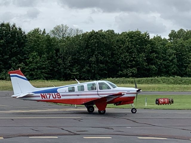 Beechcraft Bonanza (36) Turbo (N17US) - N17US (BT36) departing Quakertown Airport (KUKT)br /Photo Date: June 12, 2021