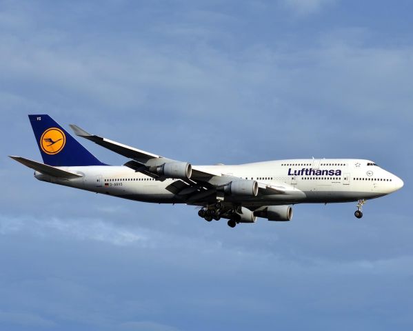 D-ABVS — - Lufthansa 9922 Heavy lands in Boston before heading to the Boneyard