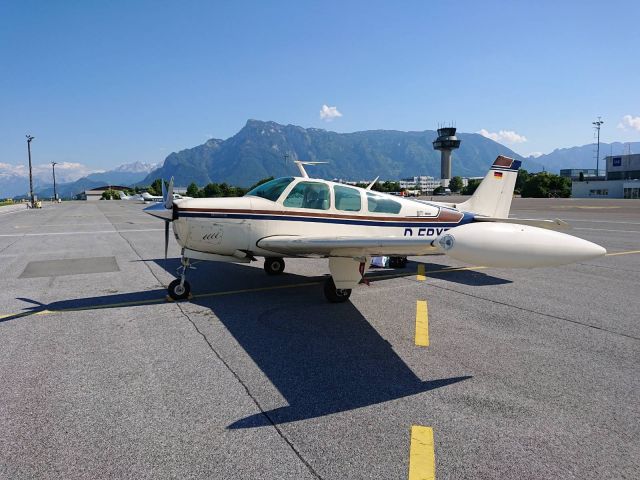 Beechcraft Bonanza (33) (D-EBXZ) - GA Apron in LOWS