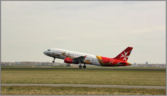 9H-AEO — - Air Malta Airbus A320-214 (9H-AEO) AMS 21-4-2013