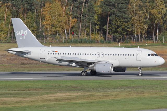 Airbus A319 (D-ASSK) - 31 October 2020, arrive from Heraklion