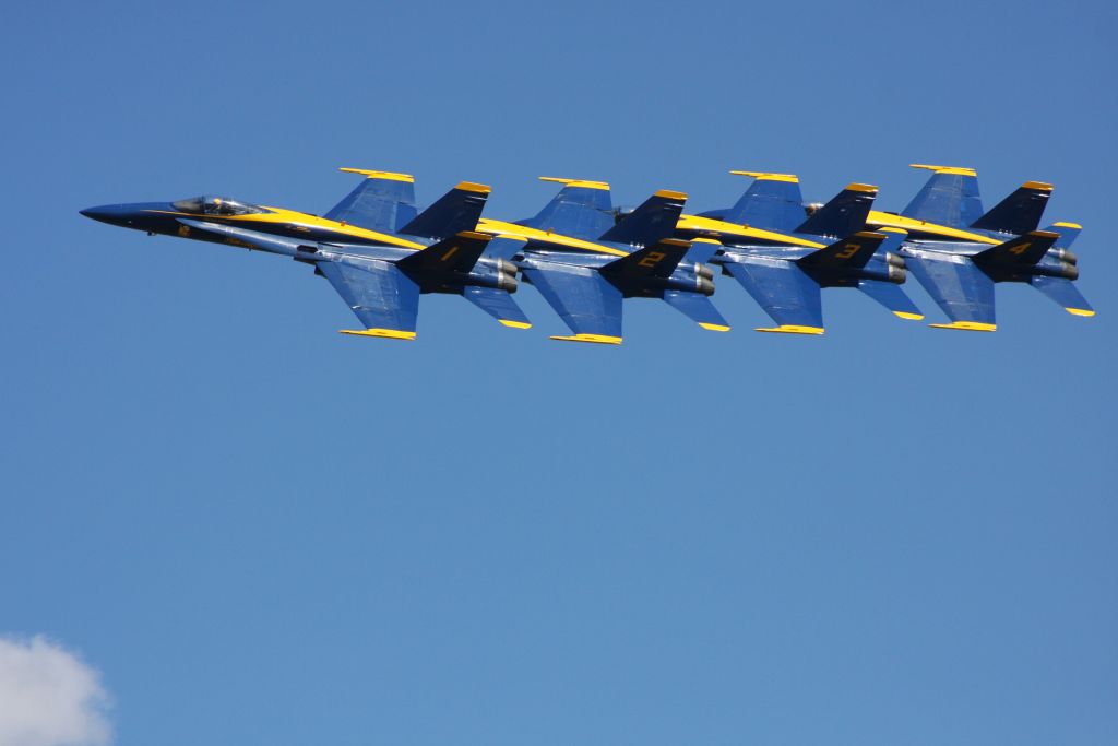 — — - Blue Angels Tuscaloosa Air Show 2009.