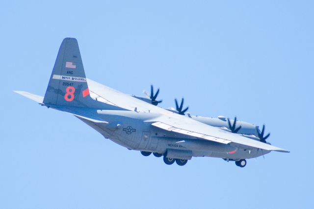 Lockheed C-130 Hercules (92-0547) - Nevada Air Guard 92-0547 with MAFFS markings