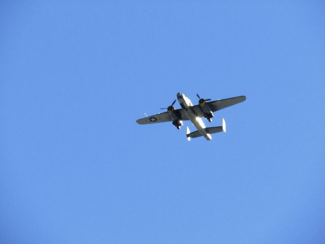 North American TB-25 Mitchell (N30801) - Flyover RWY 26