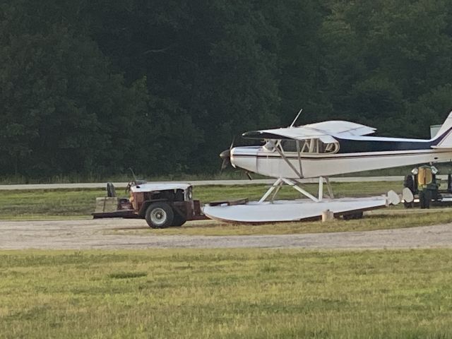 Piper L-21 Super Cub — - Out for maintenance 