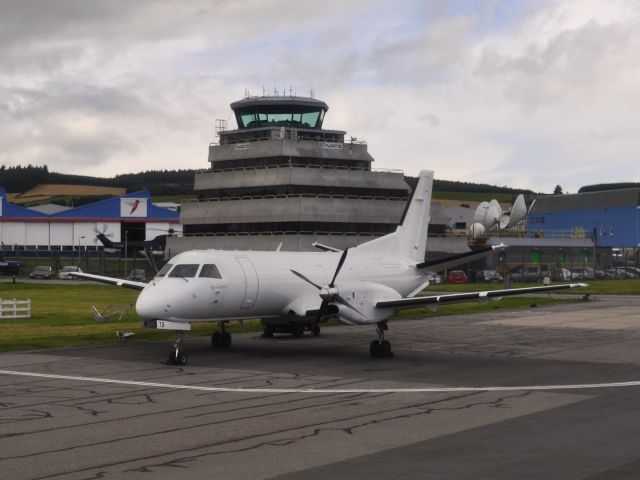 Saab 340 (G-GNTB) - Loganair Saab 340A G-GNTB in Aberdeen Dyce Airport