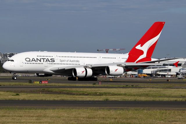 Airbus A380-800 (VH-OQC) - on 30 November 2018