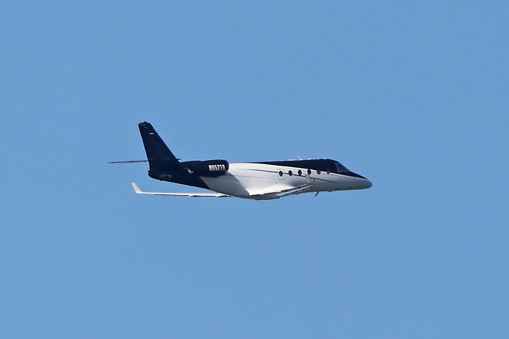 IAI Gulfstream G150 (N952TD) - Departing to the east