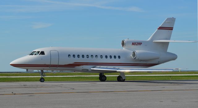 Dassault Falcon 900 (N82RP) - N82RP seen taxiing for takeoff from KBKL. N82RP and N89RP of Rich Products Corporation were both at KBKL September 12th, 2012. Please look for more photos at Opshots.net