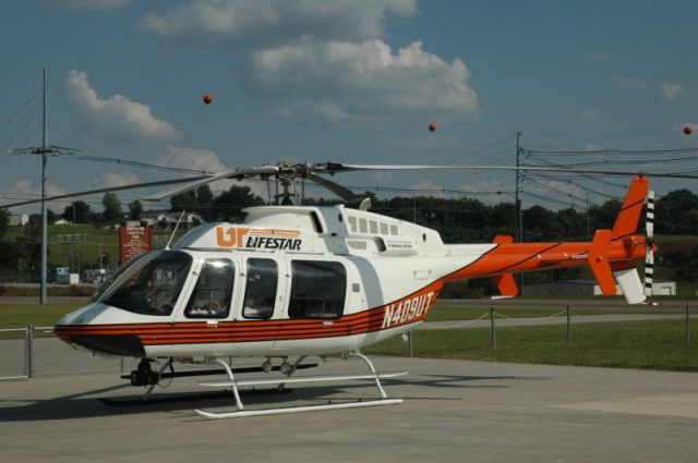 N409UT — - University of TN's LifeStar at a base in Sweetwater, TN