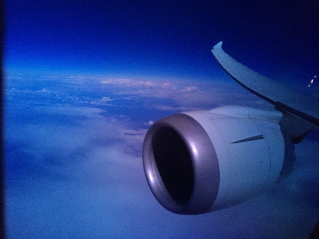 Boeing 787-8 — - I dont think anyone has submitted that majestic engine through the cool 787 tinted windows....