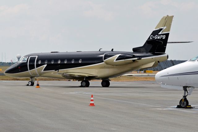 IAI Gulfstream G200 (C-GWPB) - Parked in the south