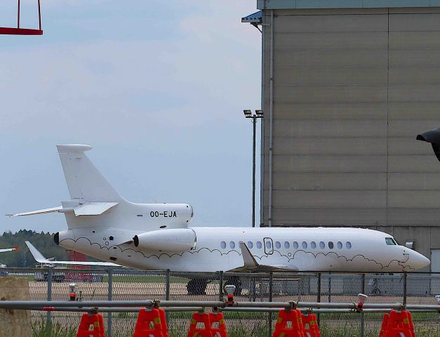 Dassault Falcon 7X (OO-EJA) - I took this picture on May 07, 2019.