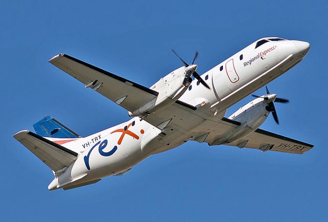 Saab 340 (VH-TRX) - REX - REGIONAL EXPRESS - SAAB 340B - REG VH-TRX (CN 340B-287) - ADELAIDE INTERNATIONAL AIRPORT SA. AUSTRALIA - YPAD (23/4/2015)