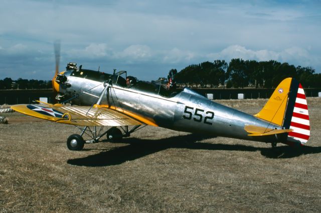 VH-RPT — - RYAN PT-22 RECRUIT - REG : VH-RPT ( CN 1039) - MANGALORE VIC. AUSTRALIA - YMNG (20/4/1987)