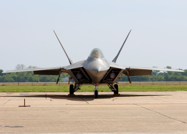 Lockheed F-22 Raptor (02-4040) - At Barksdale Air Force Base.