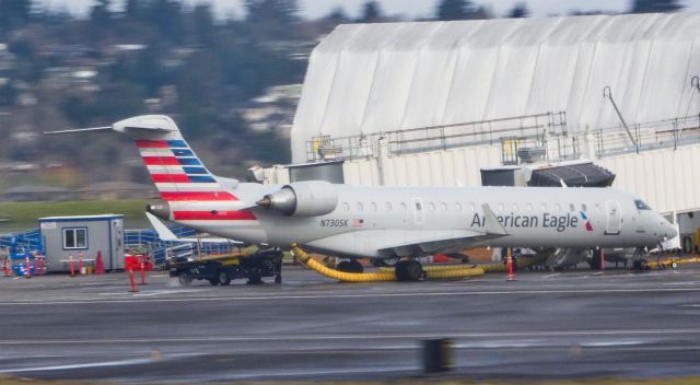 Canadair Regional Jet CRJ-700 (N730SK) - Taken during takeoff