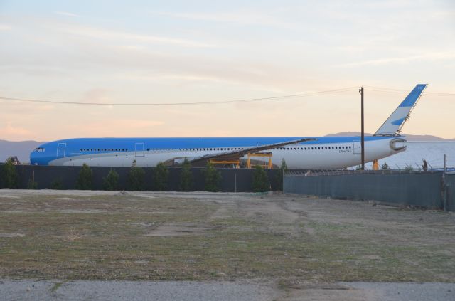 Airbus A340-300 (LV-CSX) - Taken 17 Feb 2018