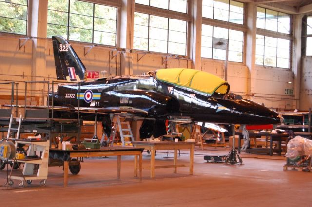 Boeing Goshawk (XX332) - RAF   SHAWBURY  XX332  HAWK