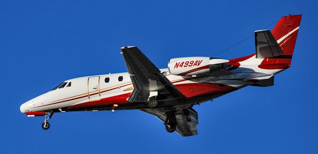 Cessna Citation Excel/XLS (N499AV) - N499AV 2005 Cessna 560XL Citation Excel XLS s/n 560-5602 - Harry Reid International Airport  KLASbr /Photo: TDelCorobr /January 8, 2024