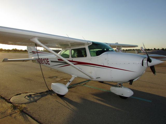 Cessna Skyhawk (N3610E) - Parked at Fullerton