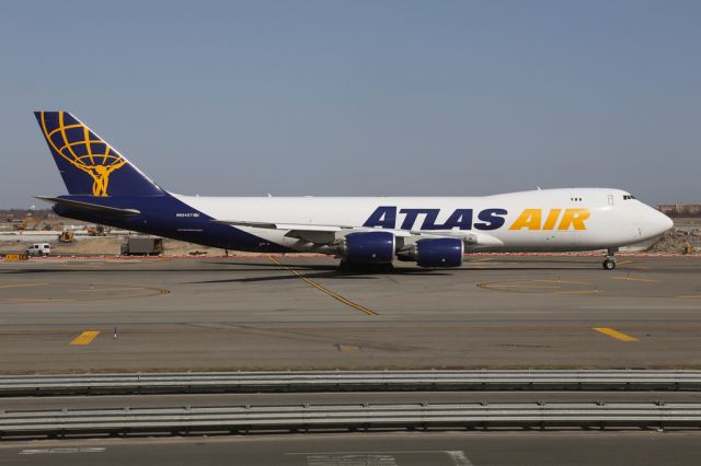 BOEING 747-8 (N854GT) - GTI537 to Frankfurt Hahn on 6 April 2015.